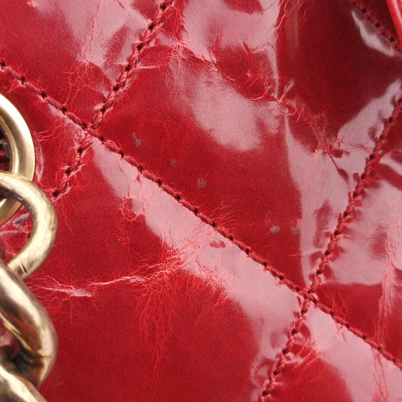 Pre-owned Chanel 2.55 Matelasse Red Leather A66817 shoulderbag | stylenewstar