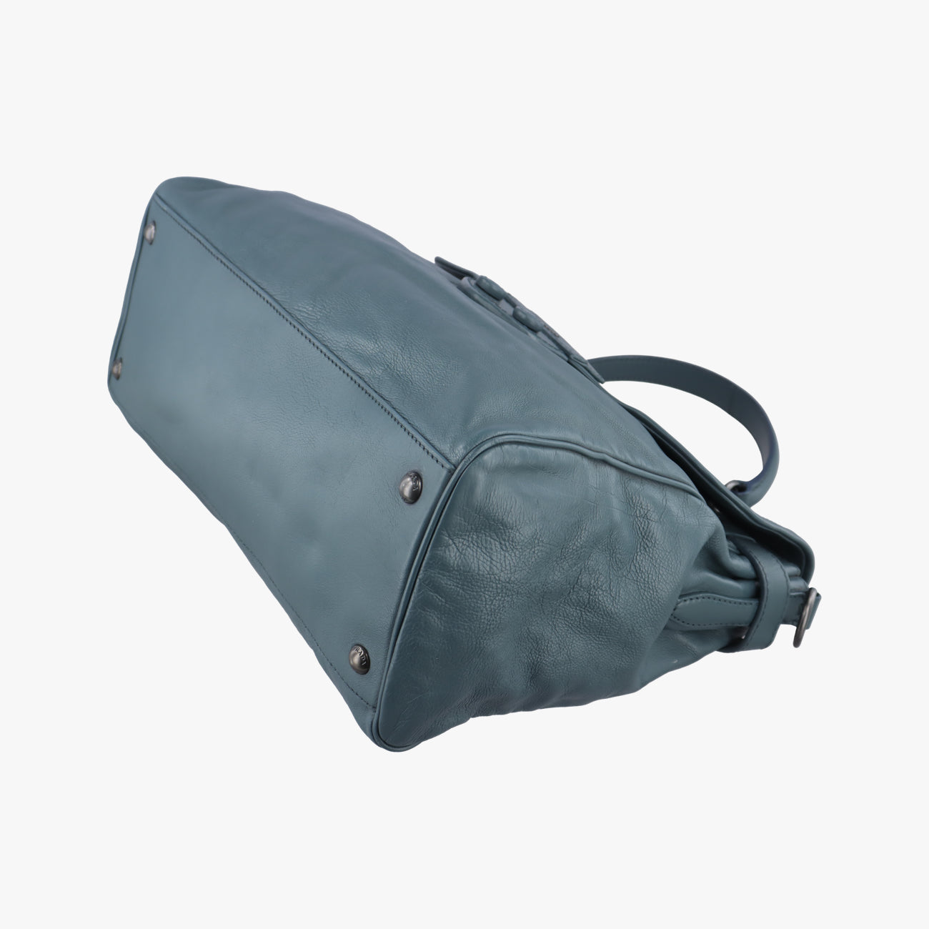 Pre-owned Prada Padlock Black Leather  shoulderbag | stylenewstar