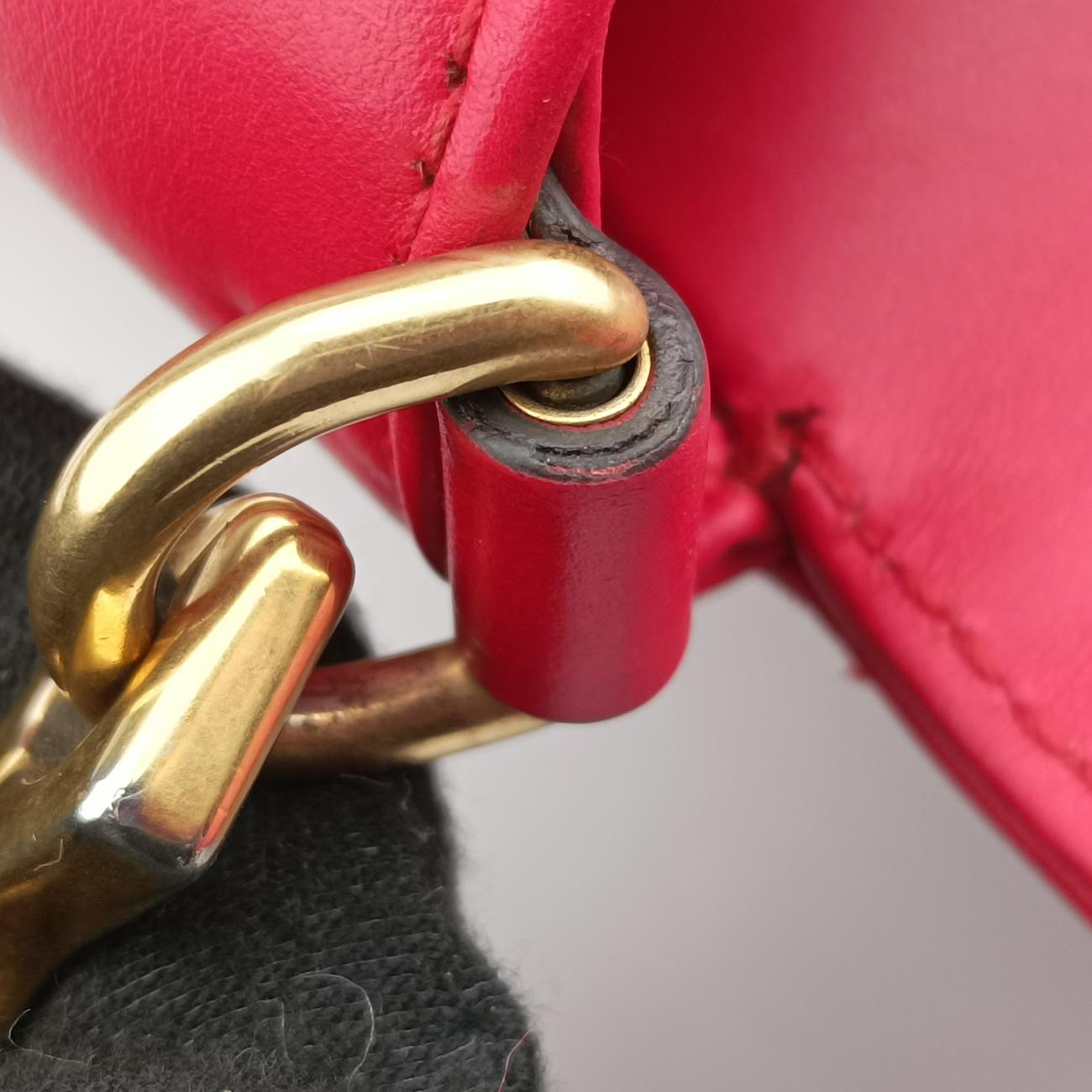 Vintage Gucci GG Marmont Red Leather 498110 shoulderbag | stylenewstar