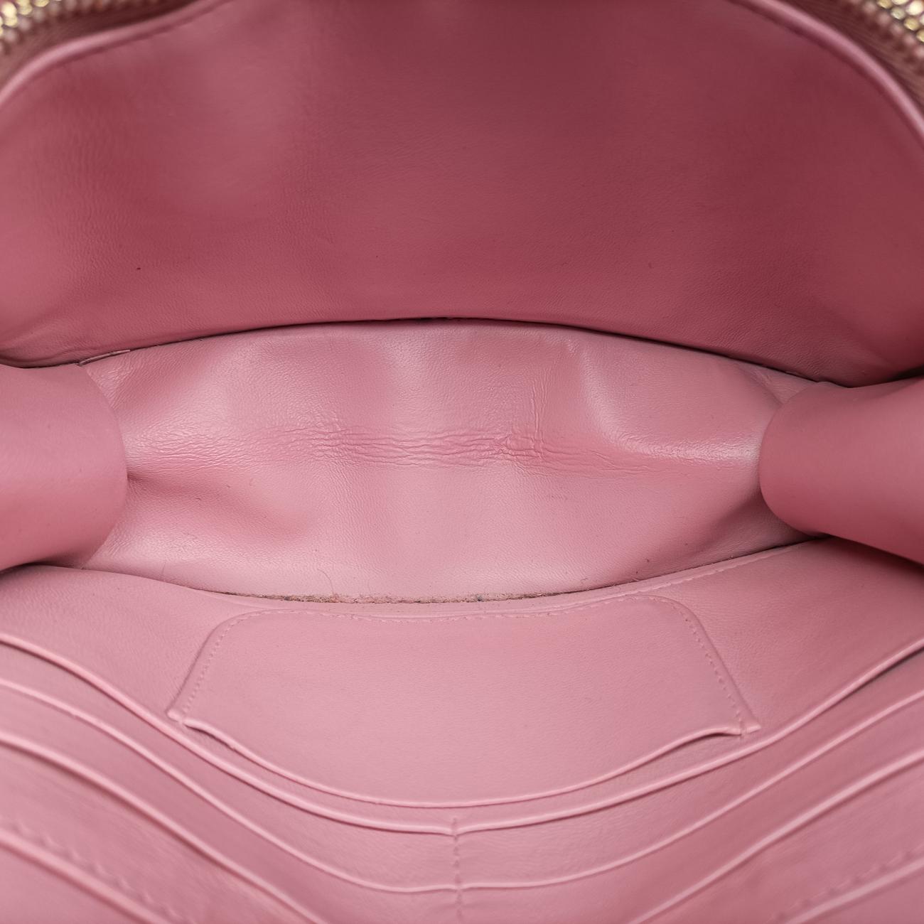 Secondhand Christian Dior Cannage New Lock Purple x Light Purple lambskin  shoulderbag | stylenewstar