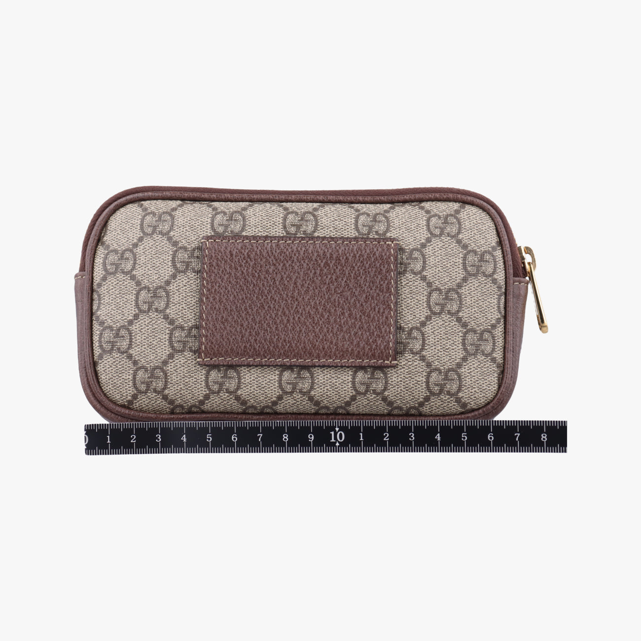 Pre-owned Gucci Ophidia Brown×green×red PVC coated canvas x leather 519308 bum bag/waist bag | stylenewstar