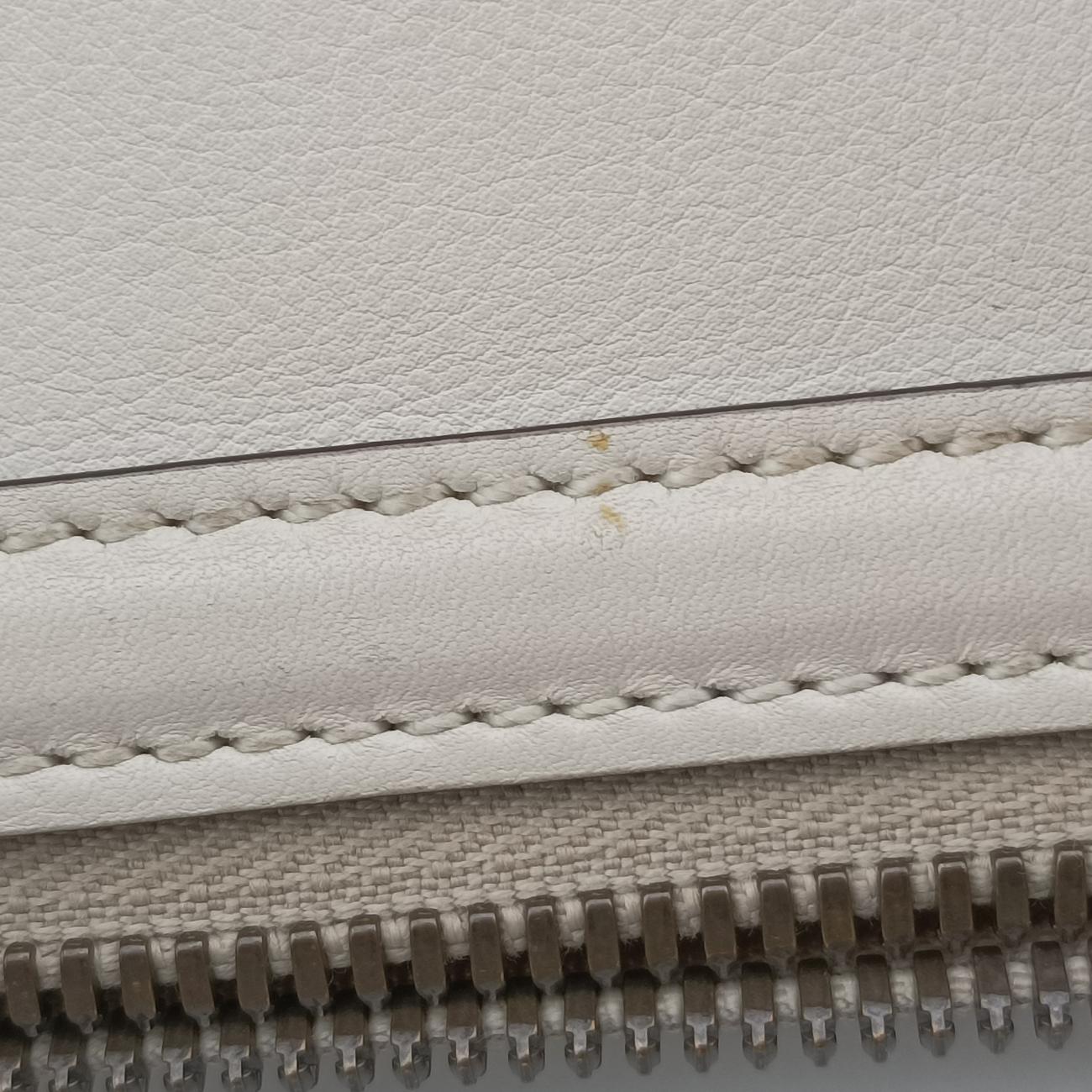 Pre-owned Gucci Ophidia White×Black×Red Leather 715666 shoulderbag | stylenewstar