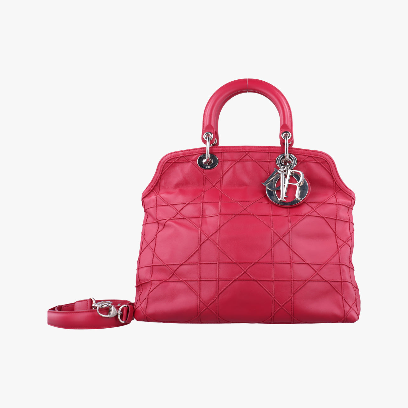 Vintage Christian Dior Granville Rose lambskin  shoulderbag | stylenewstar