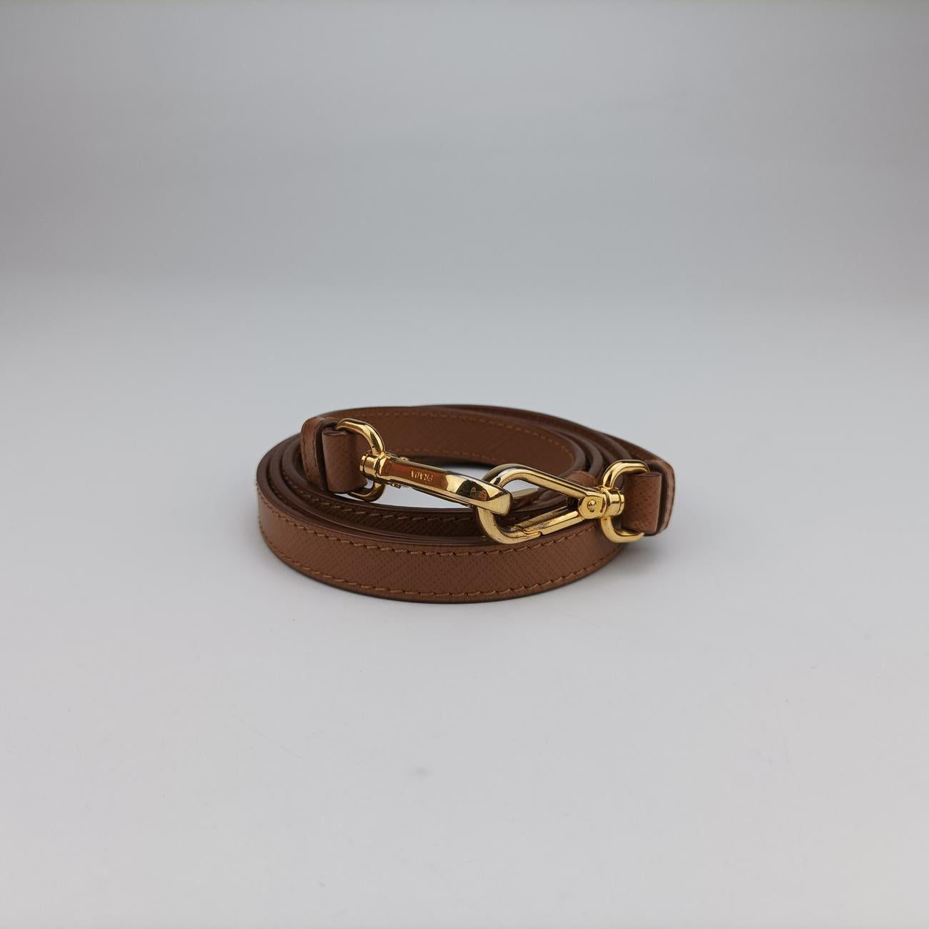 Vintage Prada Galleria beige×orange SAFFIANO　Leather B2274C shoulderbag | stylenewstar