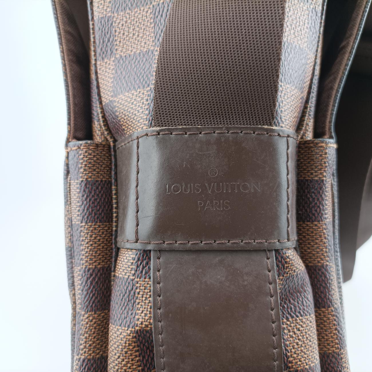 Pre-owned Louis Vuitton NAVIGLIO EBENE Damier Canvas N45255 shoulderbag | stylenewstar