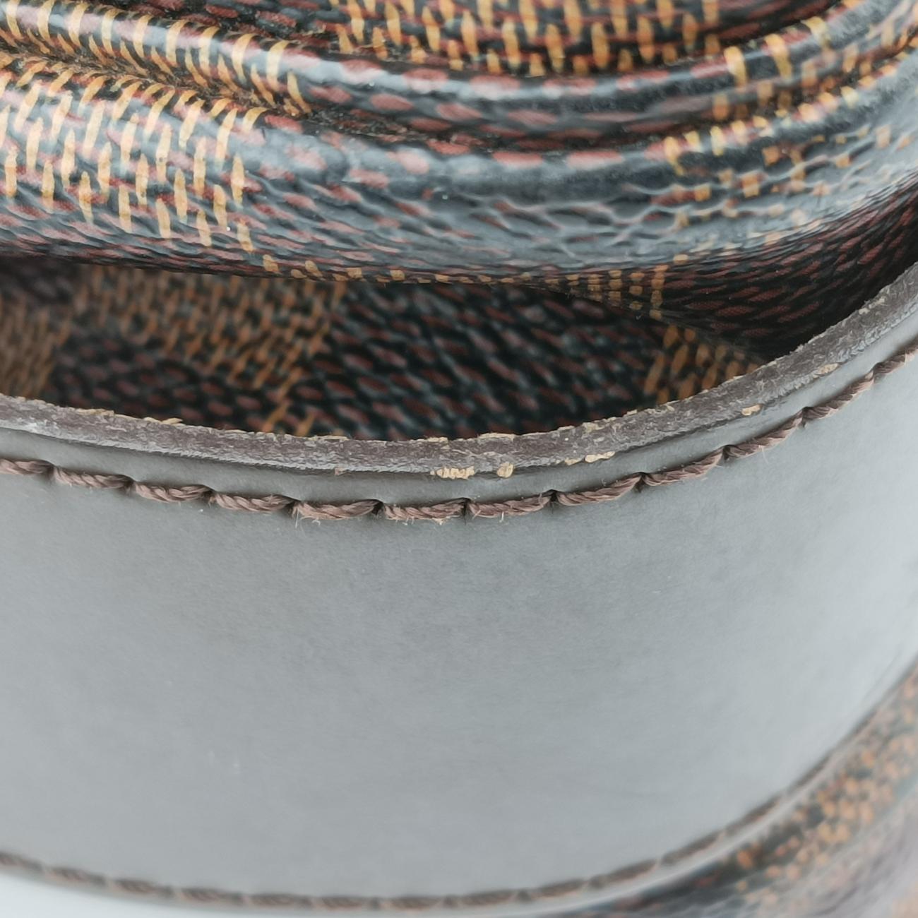 Pre-owned Louis Vuitton NAVIGLIO EBENE Damier Canvas N45255 shoulderbag | stylenewstar