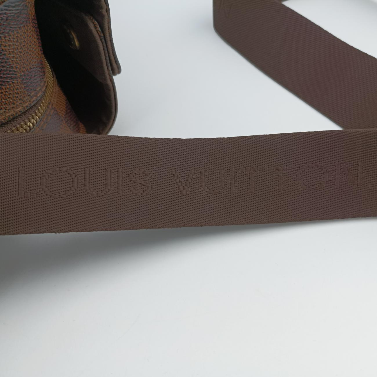 Pre-owned Louis Vuitton NAVIGLIO EBENE Damier Canvas N45255 shoulderbag | stylenewstar