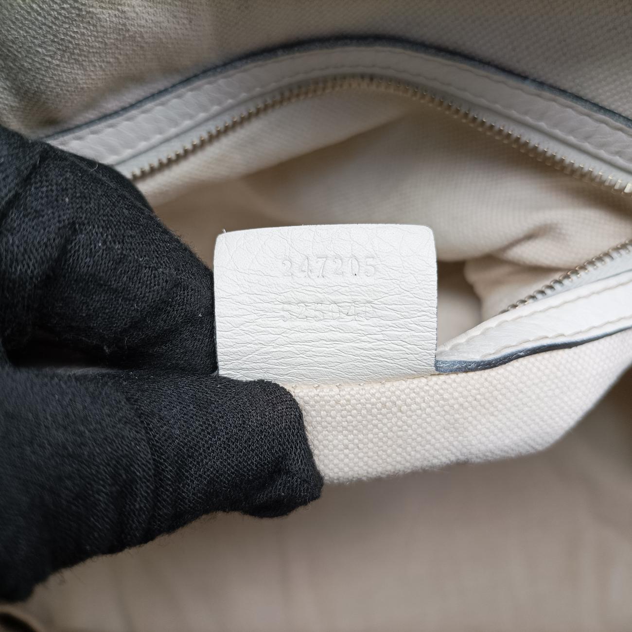 Secondhand Gucci Sherry Line White×Black×Red Leather 247205 shoulderbag | stylenewstar