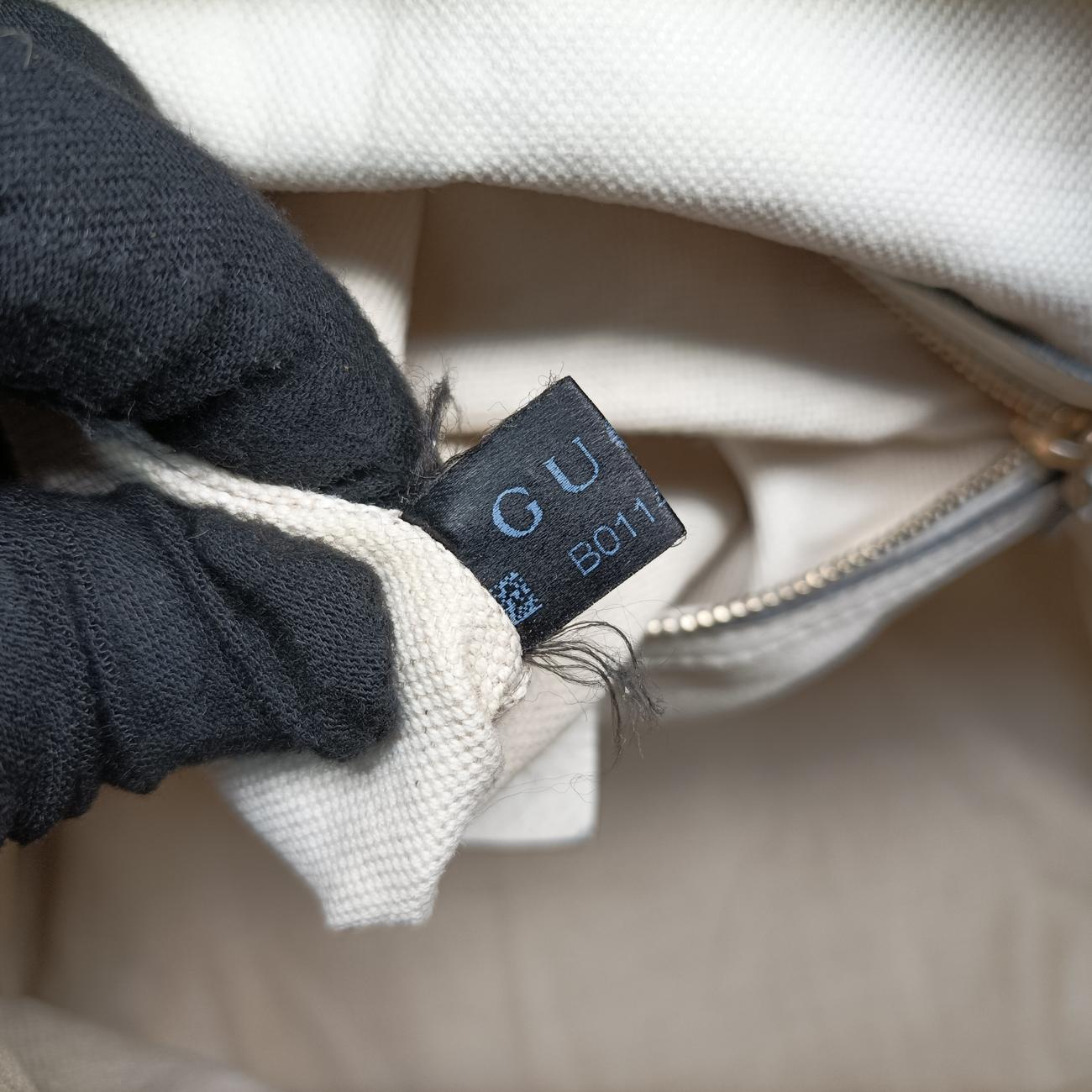 Secondhand Gucci Sherry Line White×Black×Red Leather 247205 shoulderbag | stylenewstar