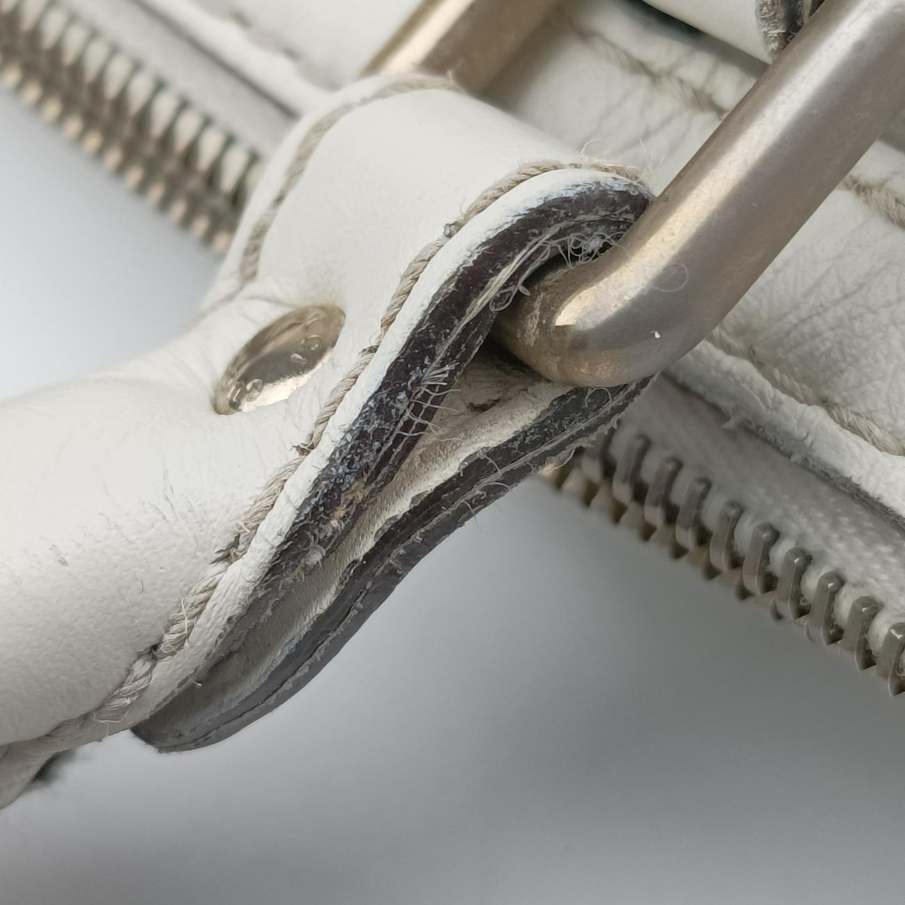 Secondhand Gucci Sherry Line White×Black×Red Leather 247205 shoulderbag | stylenewstar