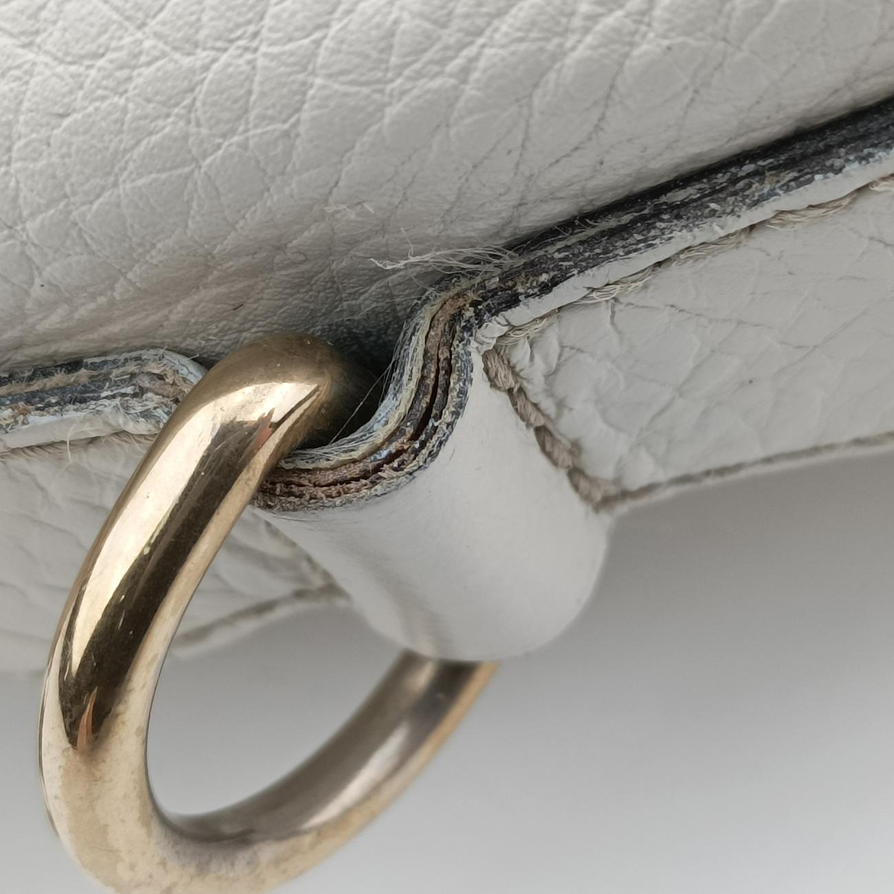 Secondhand Gucci Sherry Line White×Black×Red Leather 247205 shoulderbag | stylenewstar