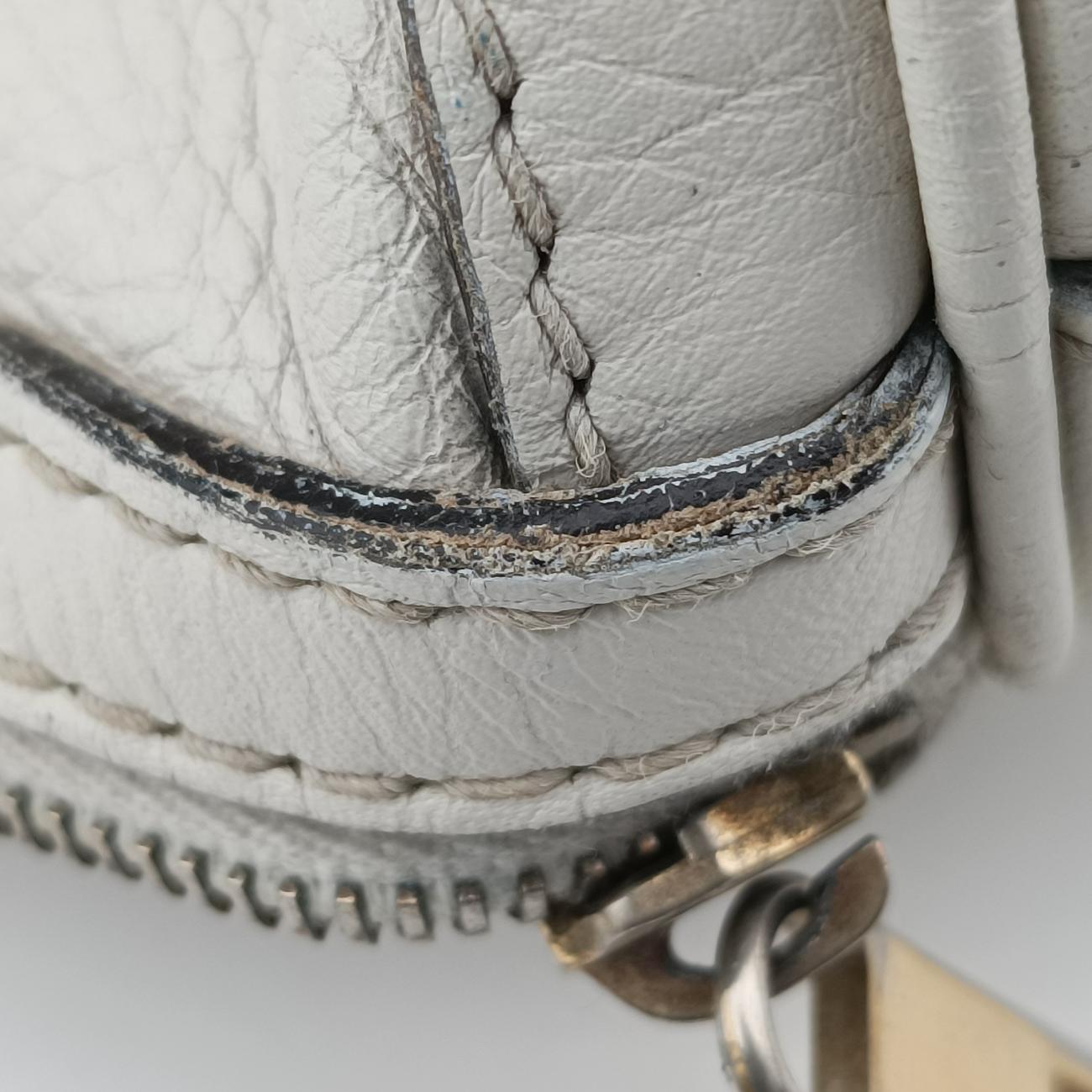 Secondhand Gucci Sherry Line White×Black×Red Leather 247205 shoulderbag | stylenewstar