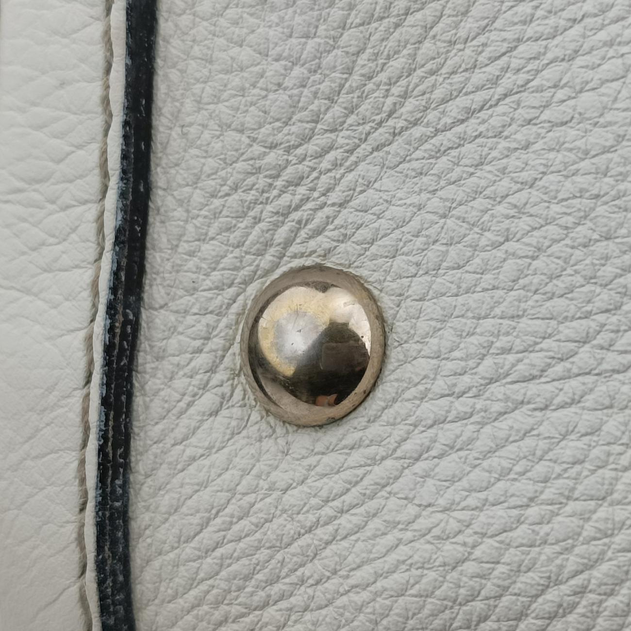 Secondhand Gucci Sherry Line White×Black×Red Leather 247205 shoulderbag | stylenewstar