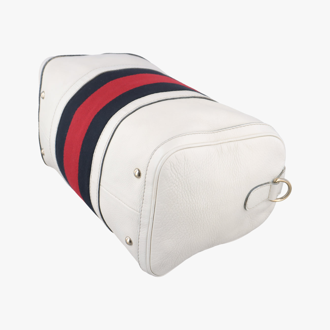 Secondhand Gucci Sherry Line White×Black×Red Leather 247205 shoulderbag | stylenewstar