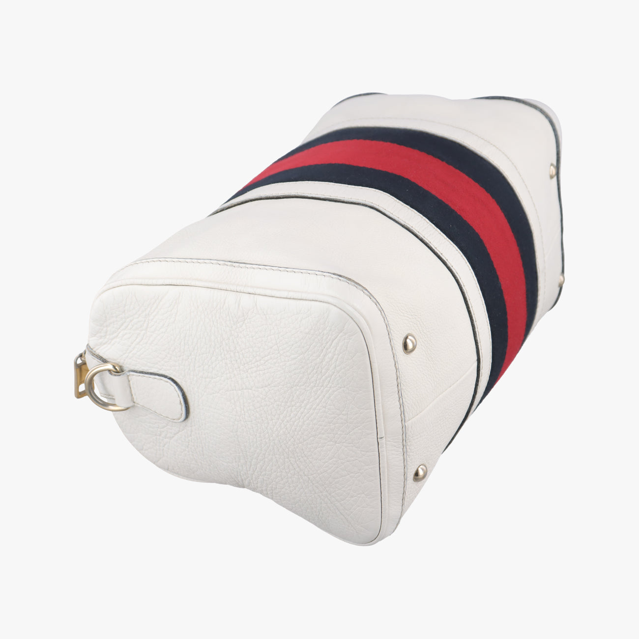 Secondhand Gucci Sherry Line White×Black×Red Leather 247205 shoulderbag | stylenewstar