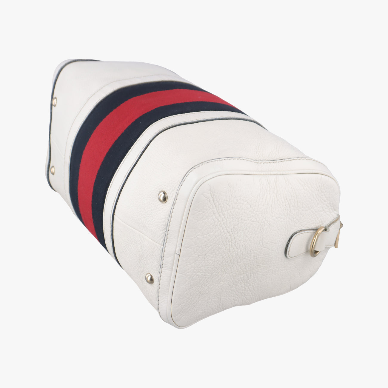 Secondhand Gucci Sherry Line White×Black×Red Leather 247205 shoulderbag | stylenewstar