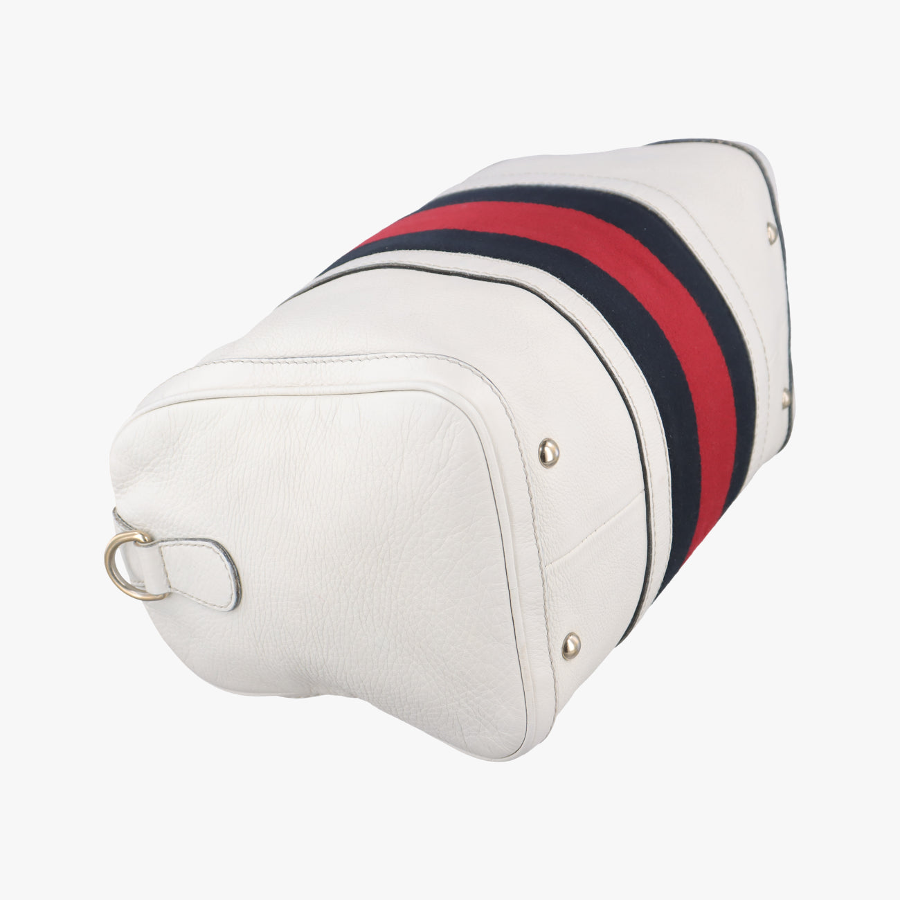 Secondhand Gucci Sherry Line White×Black×Red Leather 247205 shoulderbag | stylenewstar