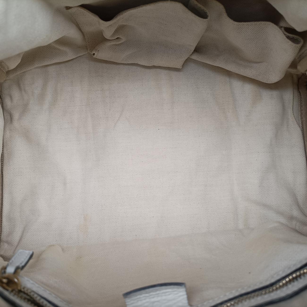 Secondhand Gucci Sherry Line White×Black×Red Leather 247205 shoulderbag | stylenewstar