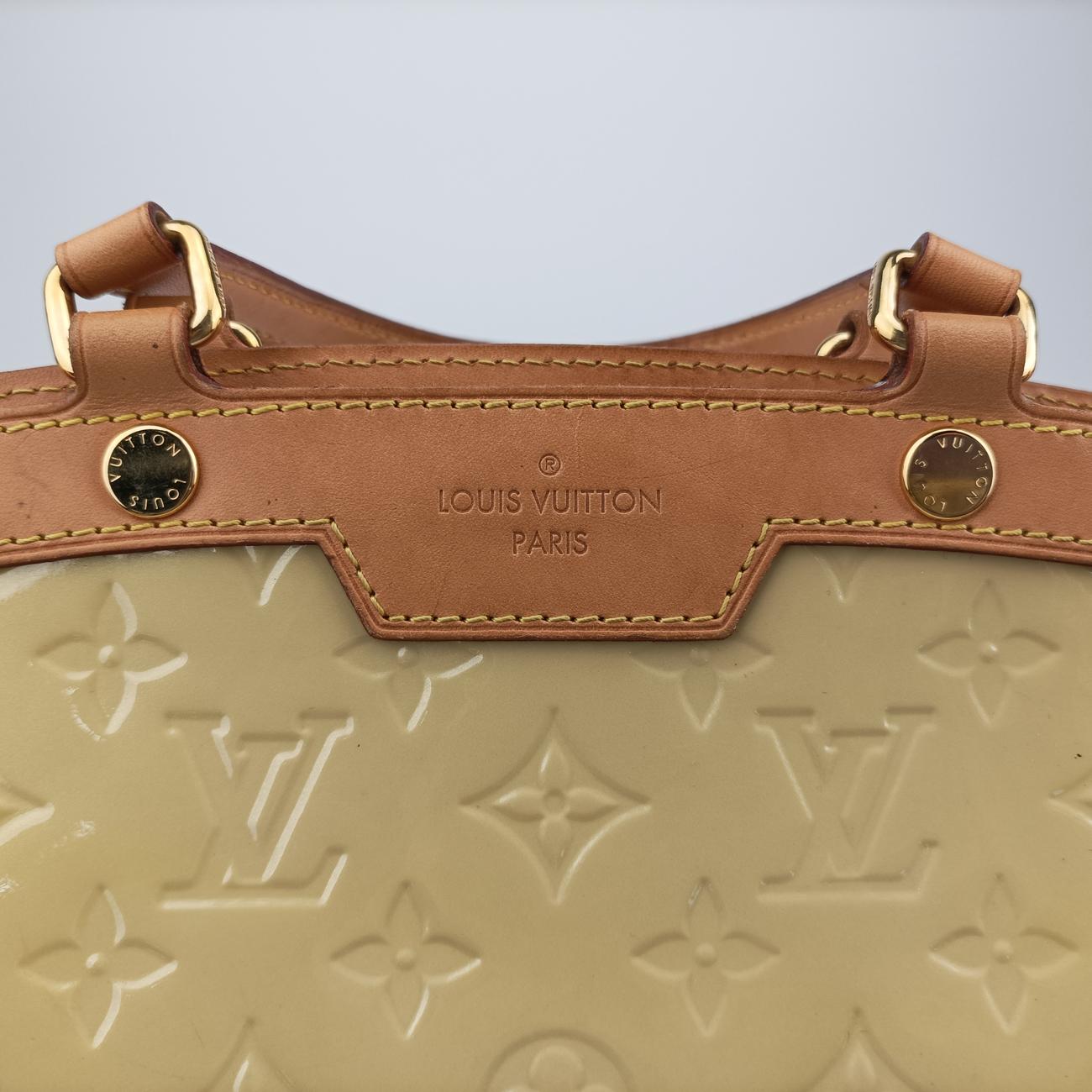 Pre-owned Louis Vuitton Bréa MM Dunne Vernis M90180 shoulderbag | stylenewstar