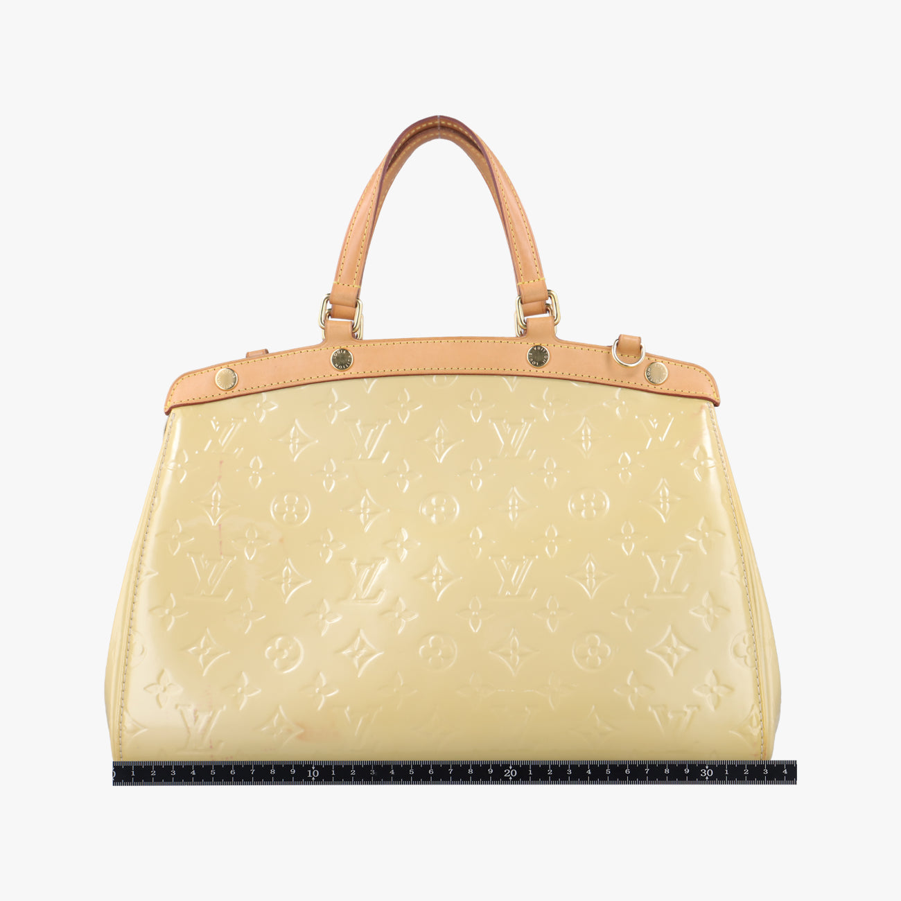 Pre-owned Louis Vuitton Bréa MM Dunne Vernis M90180 shoulderbag | stylenewstar