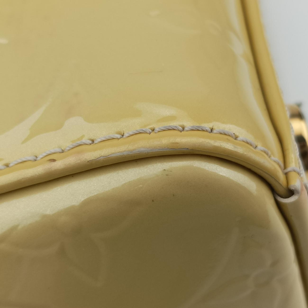 Pre-owned Louis Vuitton Bréa MM Dunne Vernis M90180 shoulderbag | stylenewstar