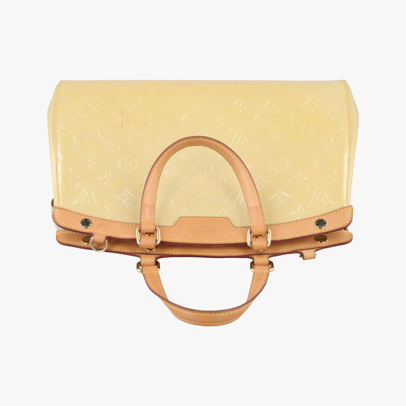 Pre-owned Louis Vuitton Bréa MM Dunne Vernis M90180 shoulderbag | stylenewstar