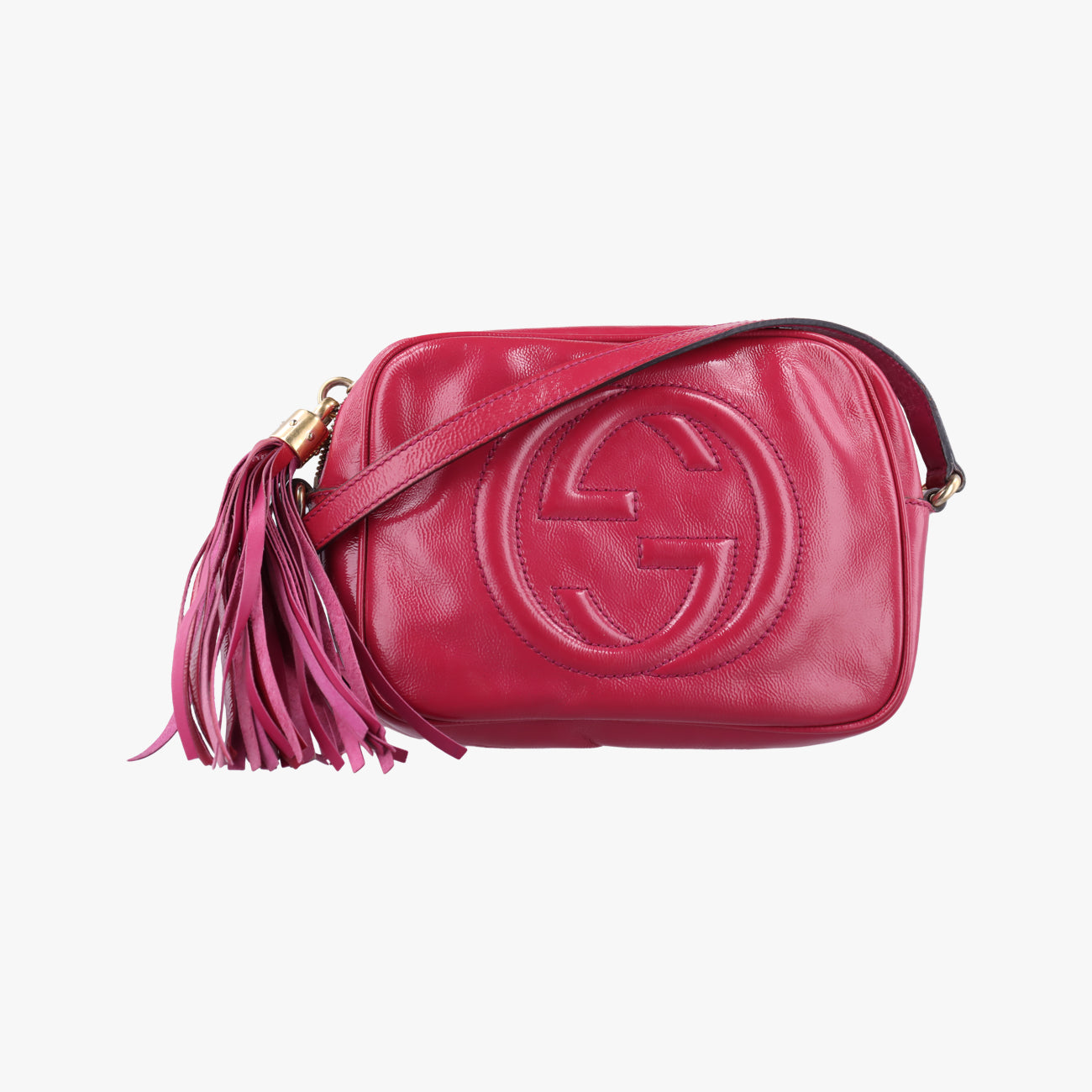 Vintage Gucci Soho Pink Patent 308364 shoulderbag | stylenewstar