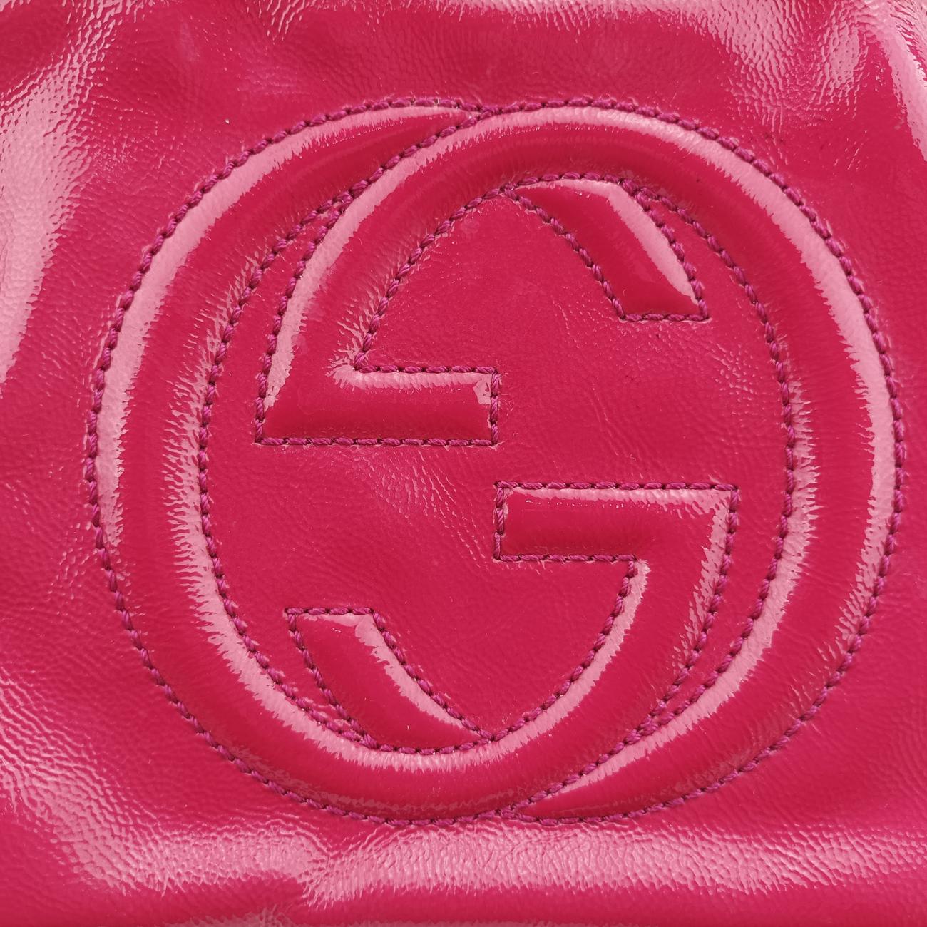 Vintage Gucci Soho Pink Patent 308364 shoulderbag | stylenewstar