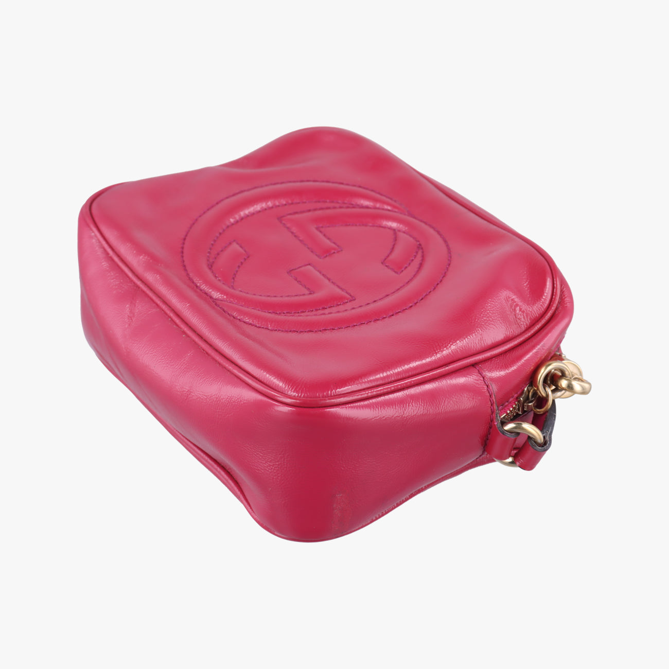 Vintage Gucci Soho Pink Patent 308364 shoulderbag | stylenewstar