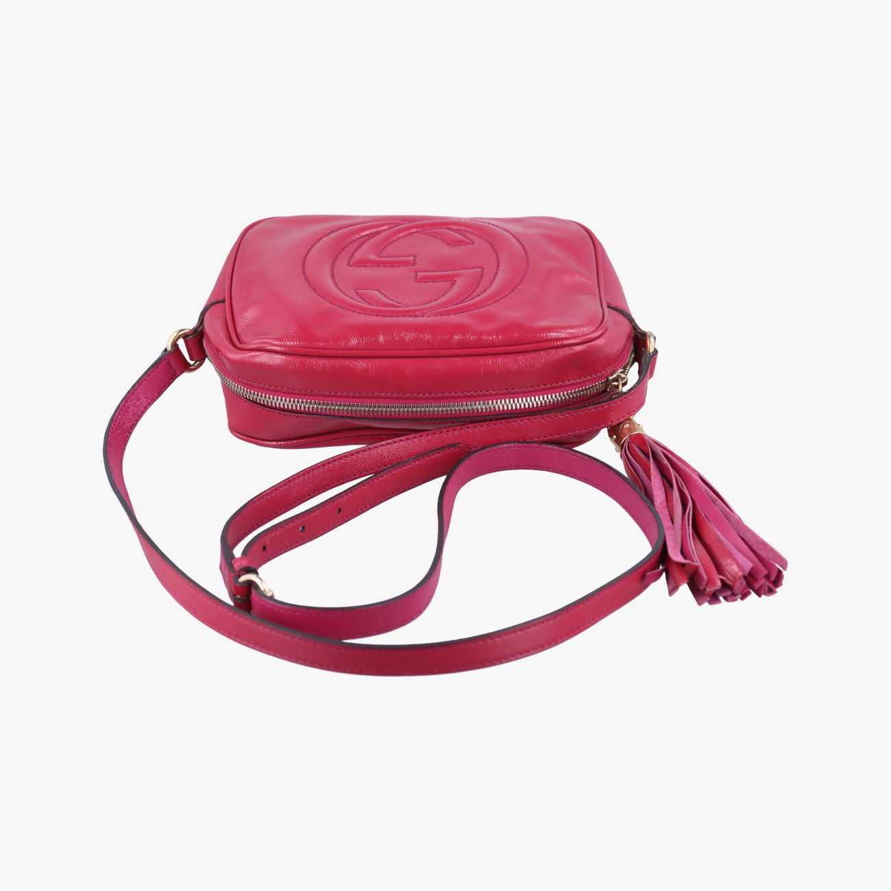 Vintage Gucci Soho Pink Patent 308364 shoulderbag | stylenewstar