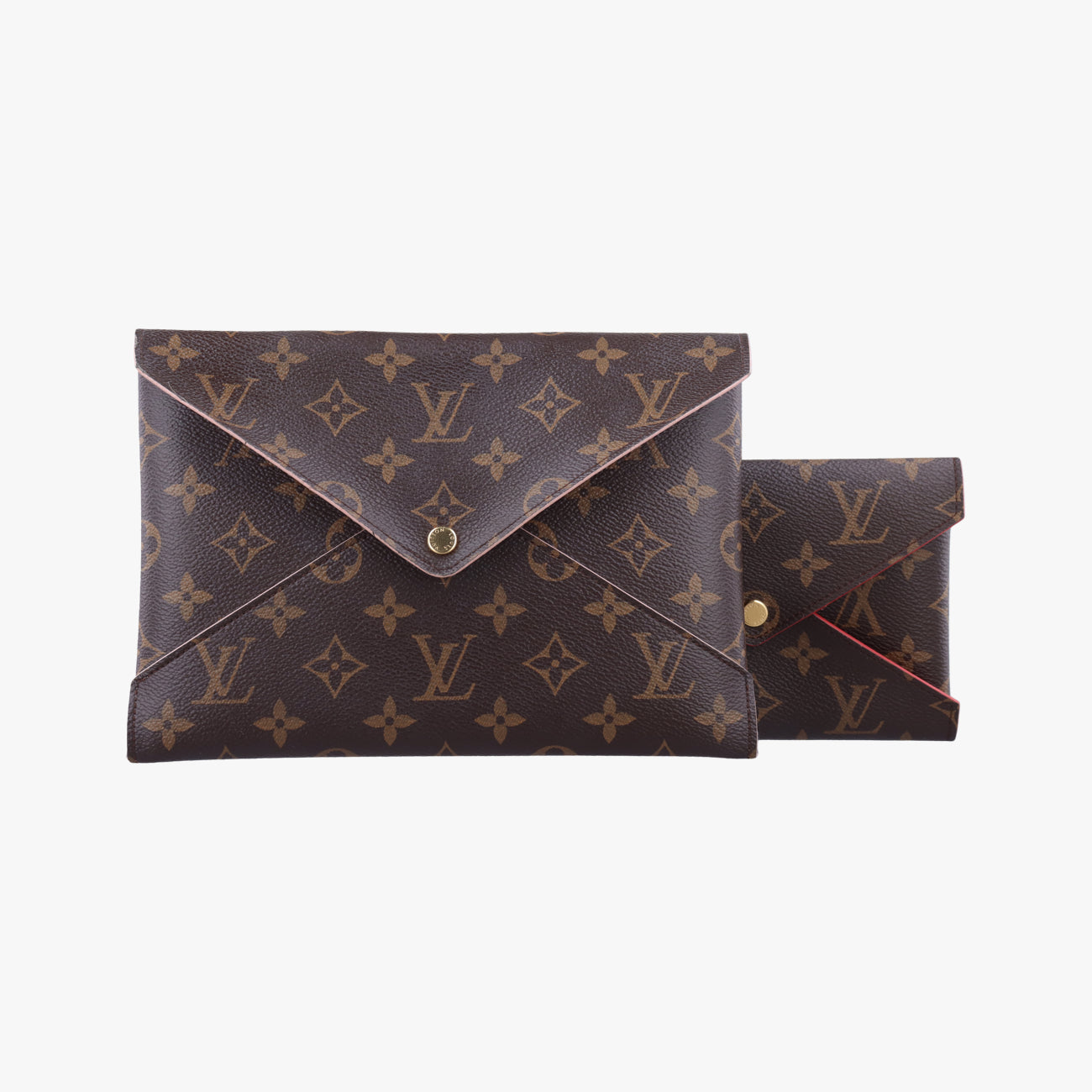 Secondhand Louis Vuitton Pochette Kirigami Brown Monogram Canvas M62034 clutchbag | stylenewstar