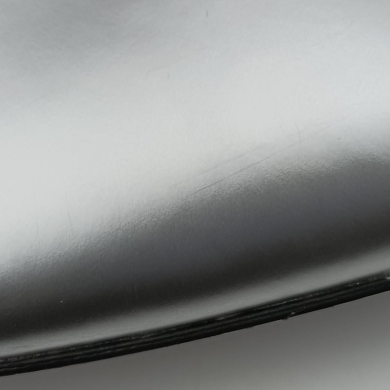 Pre-owned Prada Cleo Silver Brushed leather  shoulderbag | stylenewstar