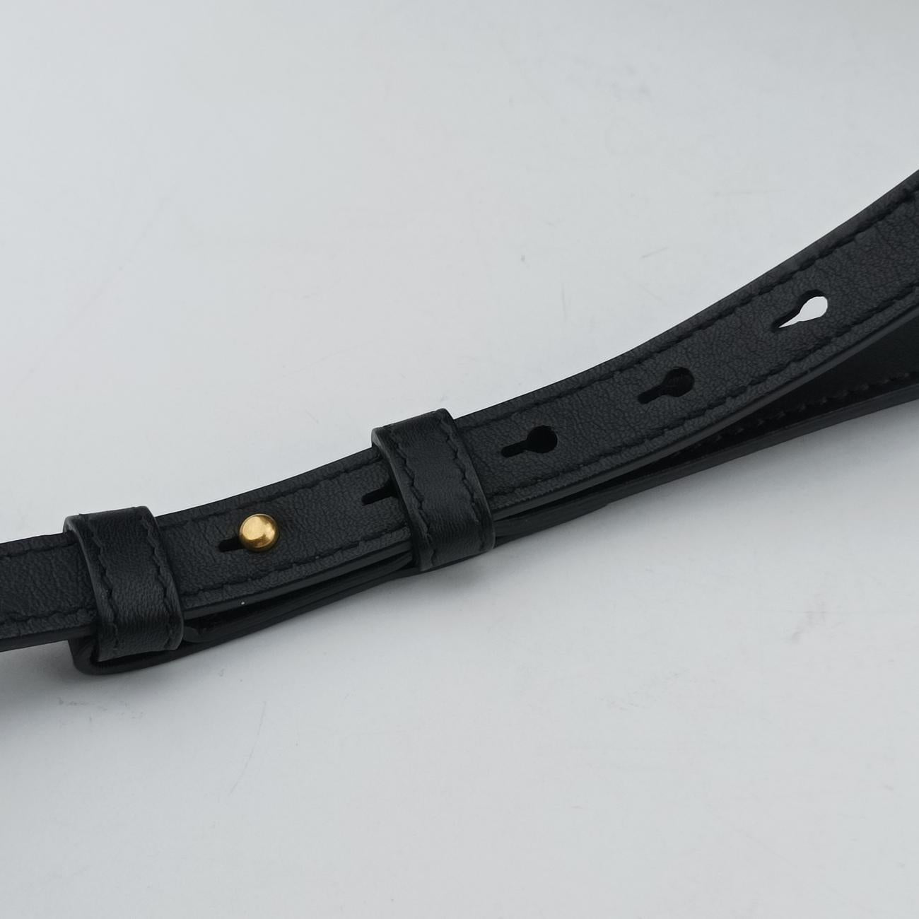 Pre-owned Gucci GG Marmont Black×Multicolor velour 447632 shoulderbag | stylenewstar