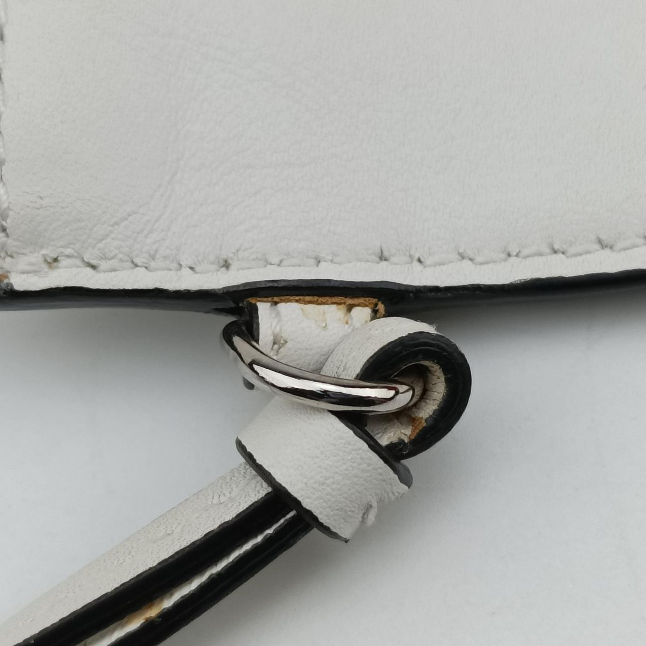 Pre-owned Christian Dior Cannage Detail Shopper Tote White Leather  shoulderbag | stylenewstar