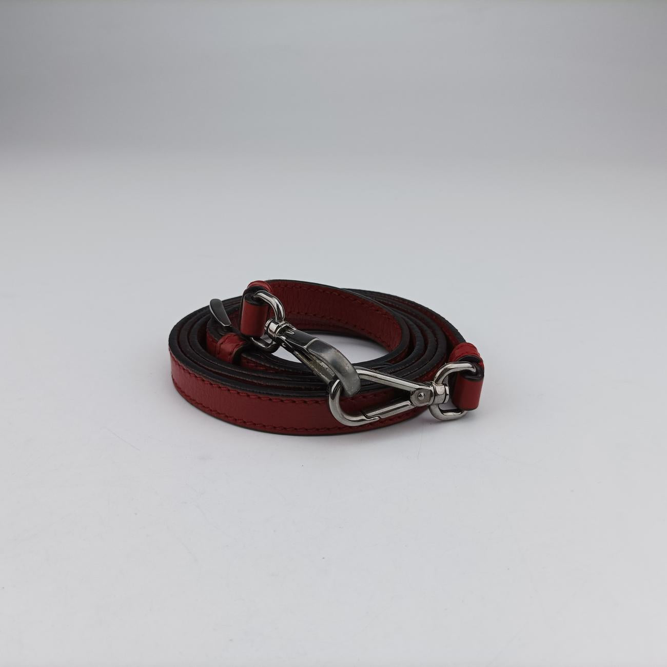 Pre-owned Prada Twin Pocket Winged Tote Red Leather BN2619 shoulderbag | stylenewstar