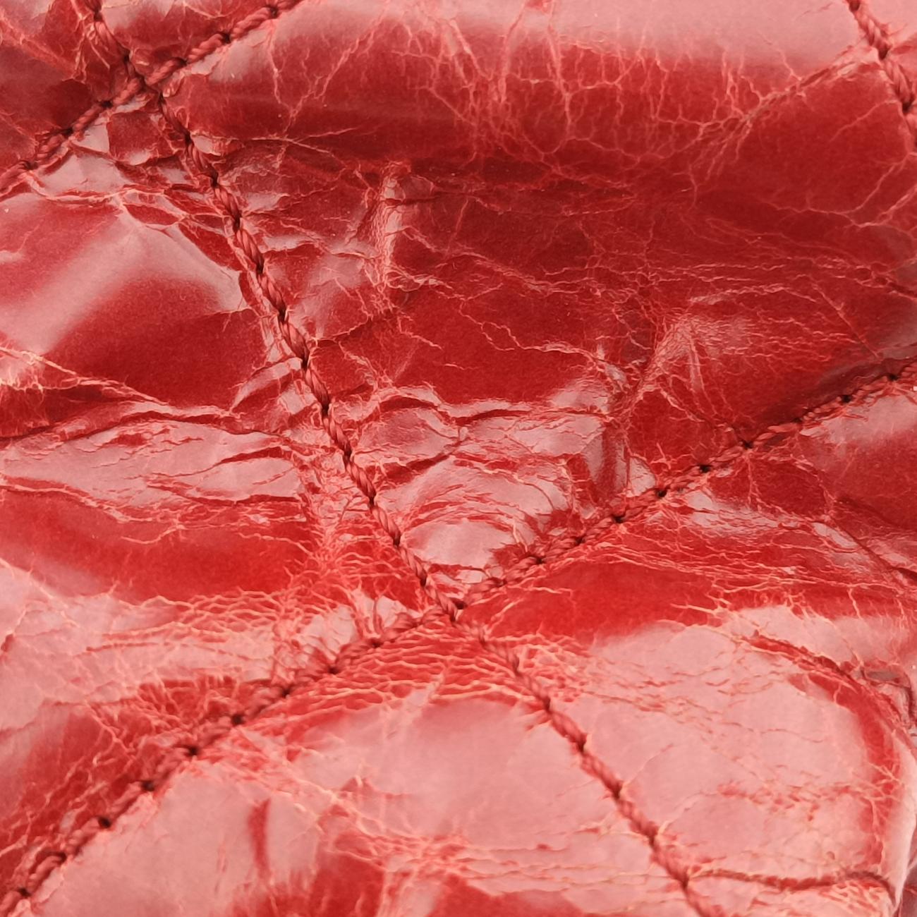 Pre-owned Chanel 2.55 Matelasse Red Leather A66817 shoulderbag | stylenewstar