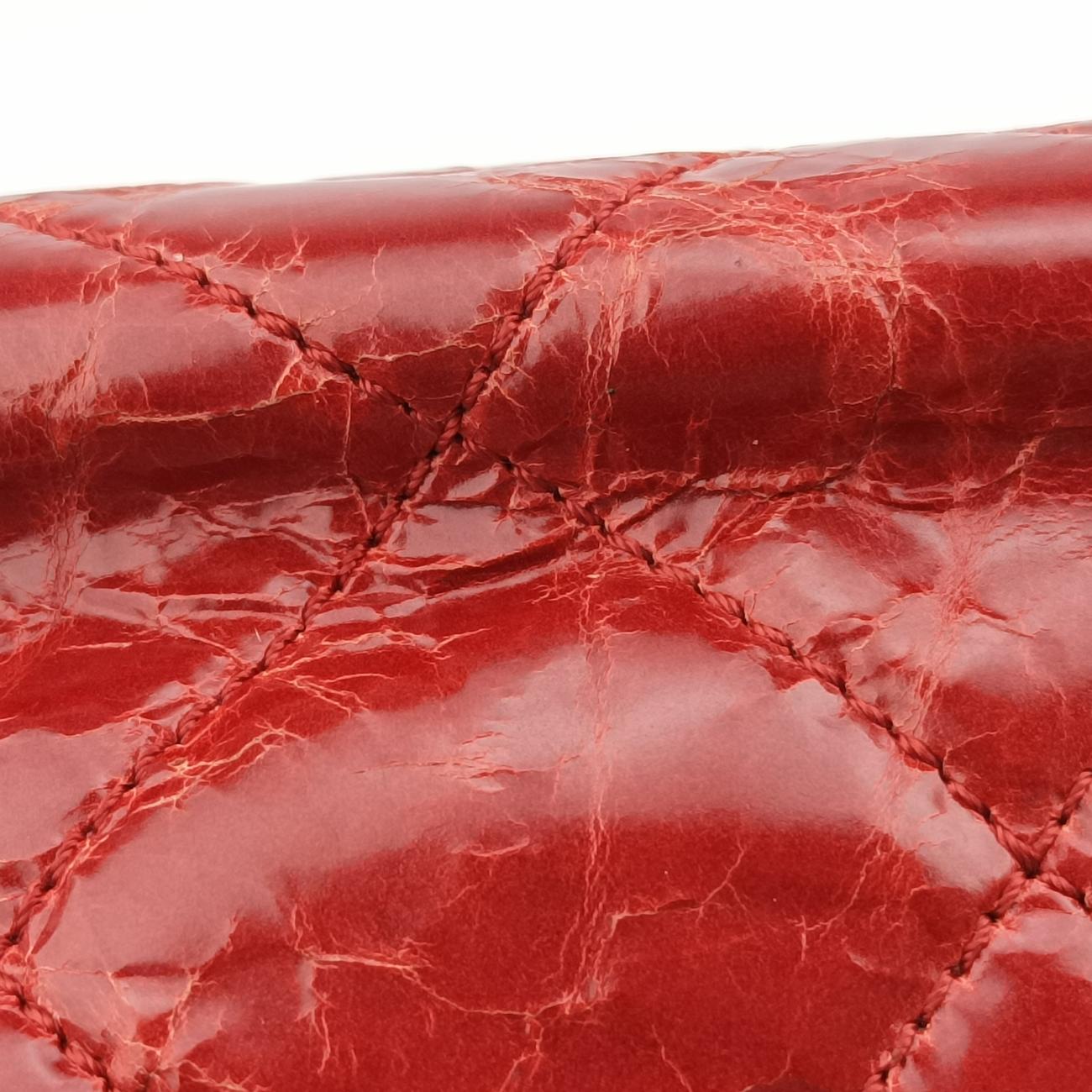 Pre-owned Chanel 2.55 Matelasse Red Leather A66817 shoulderbag | stylenewstar