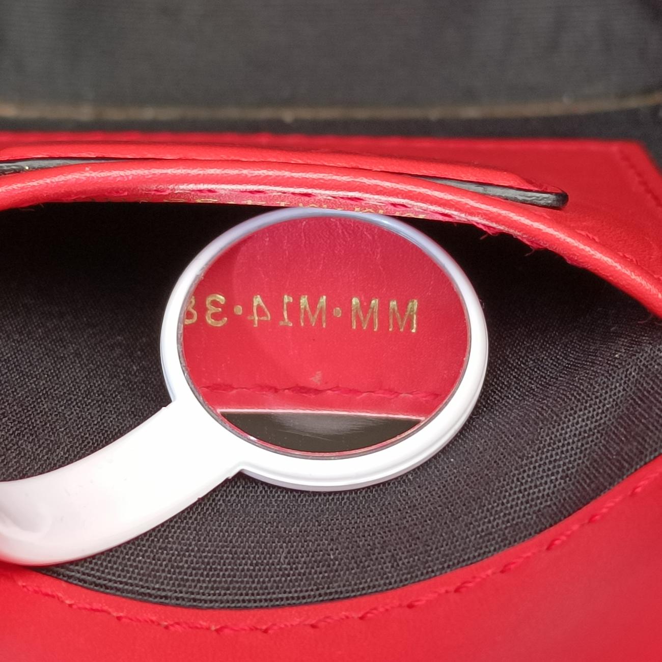 Vintage Bvlgari SERPENTI FOREVER Red Leather  shoulderbag | stylenewstar