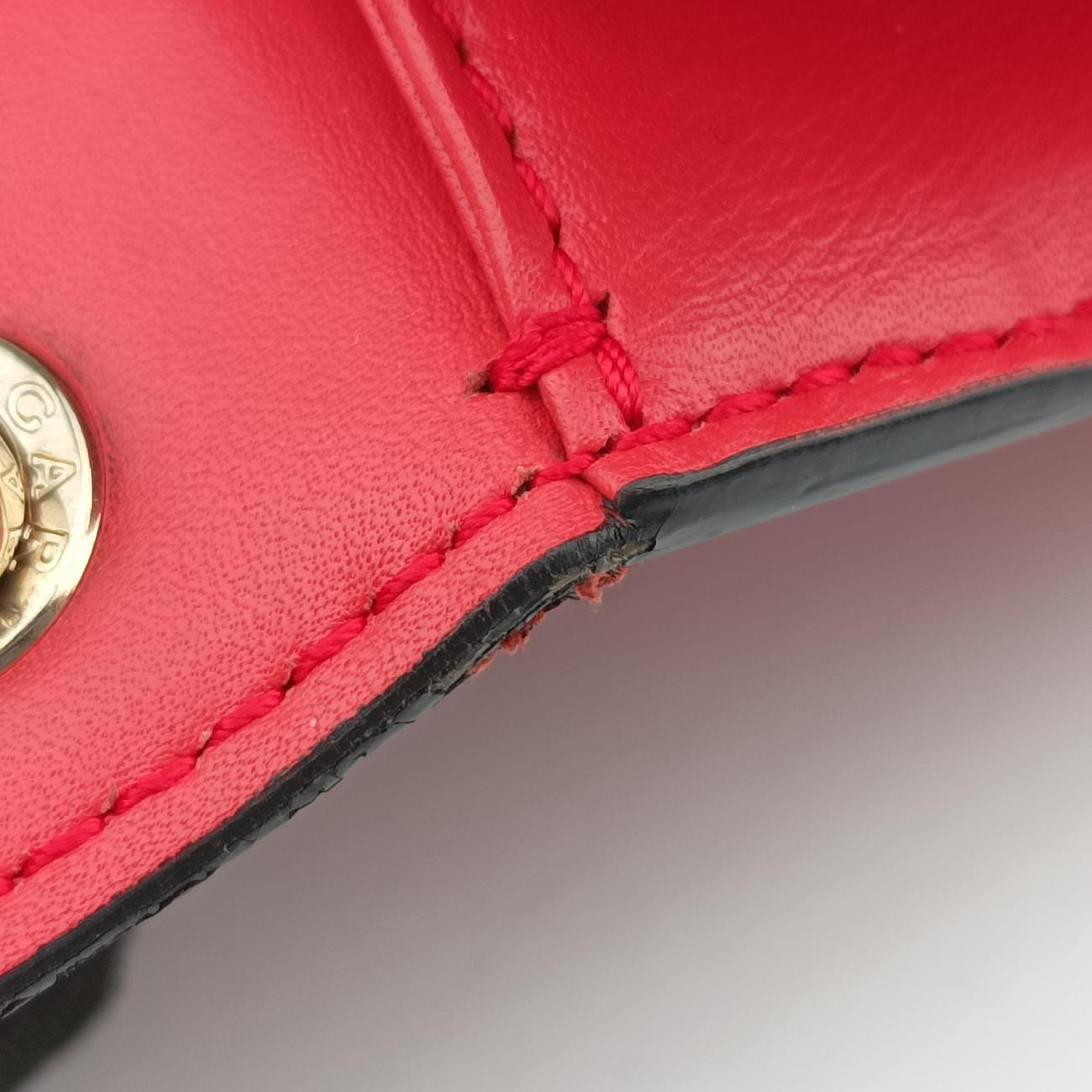 Vintage Bvlgari SERPENTI FOREVER Red Leather  shoulderbag | stylenewstar