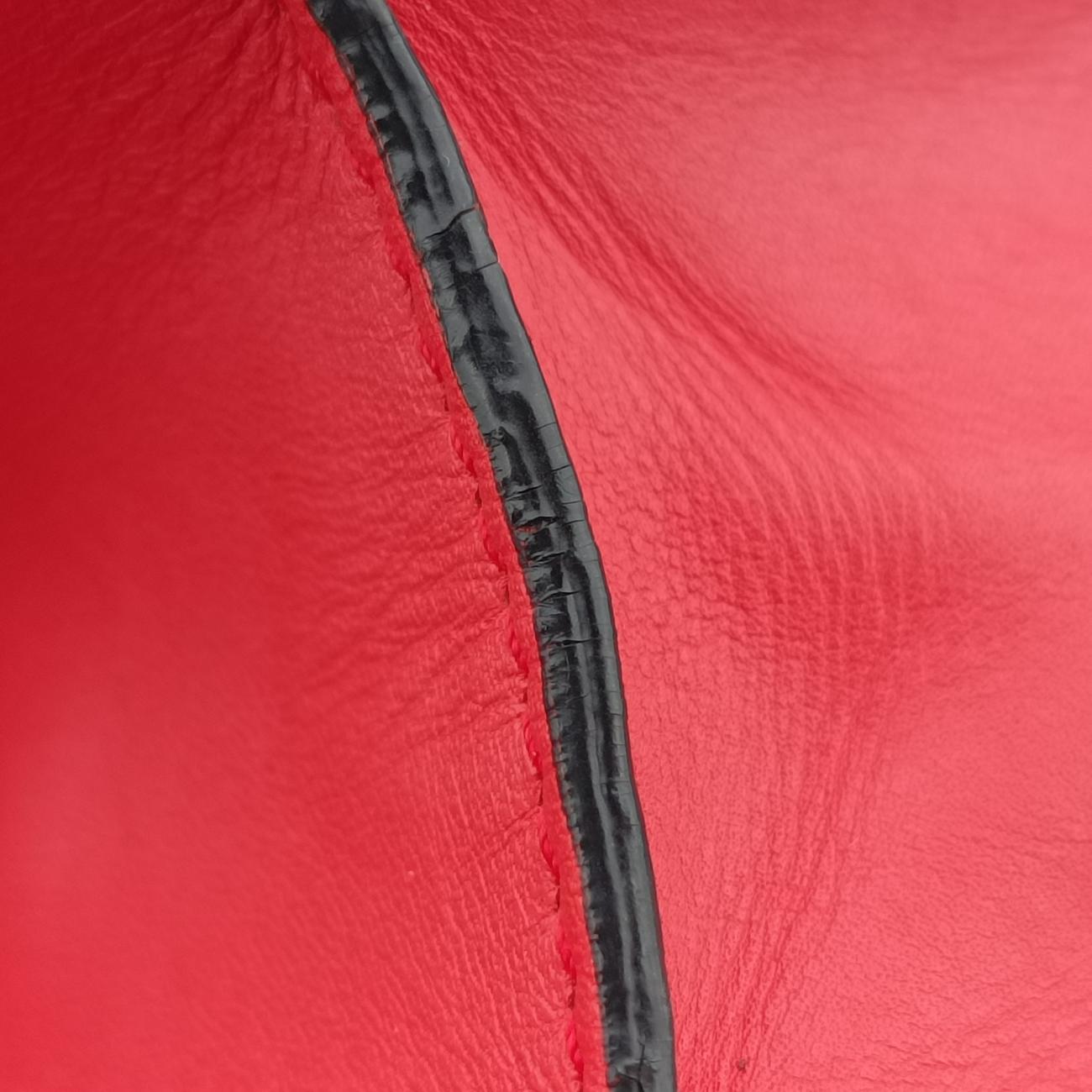 Vintage Bvlgari SERPENTI FOREVER Red Leather  shoulderbag | stylenewstar