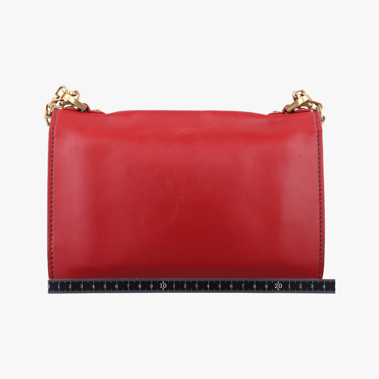 Pre-owned Christian Dior J'Adior Red Leather  shoulderbag | stylenewstar