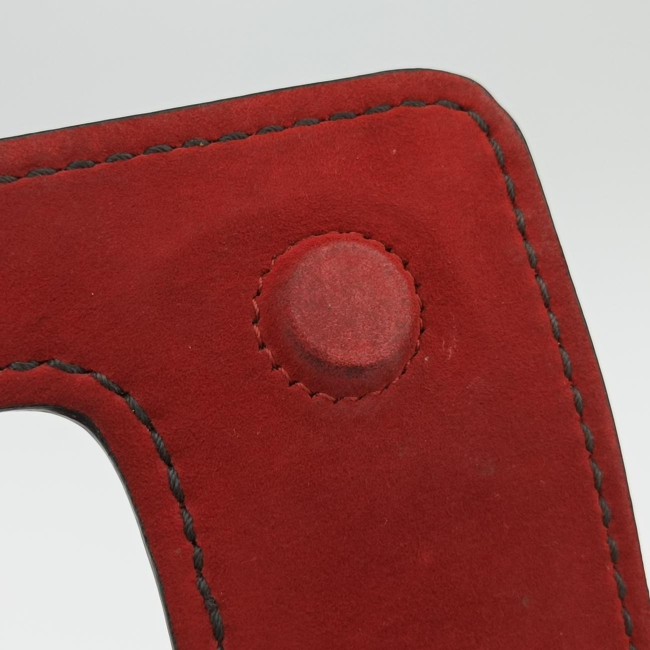 Pre-owned Christian Dior J'Adior Red Leather  shoulderbag | stylenewstar