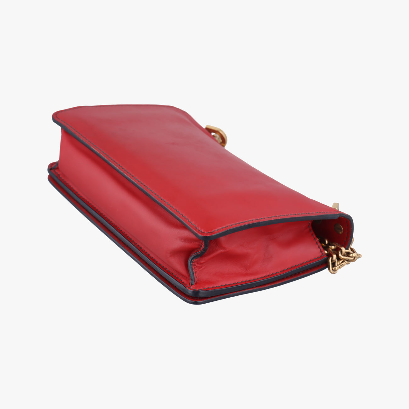 Pre-owned Christian Dior J'Adior Red Leather  shoulderbag | stylenewstar