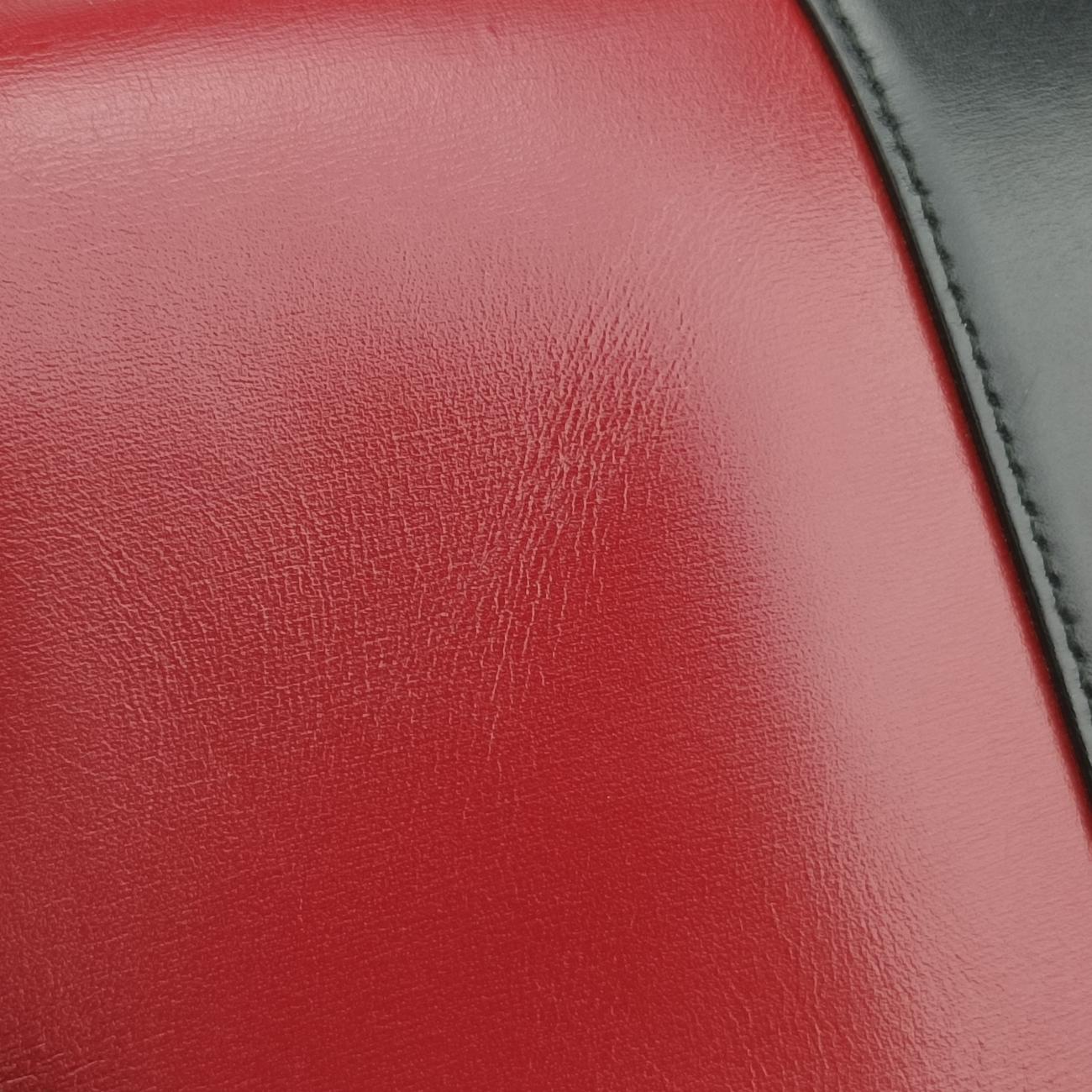 Vintage Gucci Arli Red×black Leather 550129 shoulderbag | stylenewstar