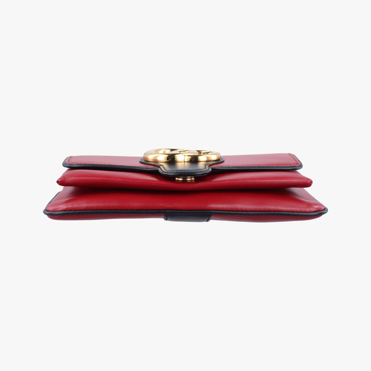 Vintage Gucci Arli Red×black Leather 550129 shoulderbag | stylenewstar