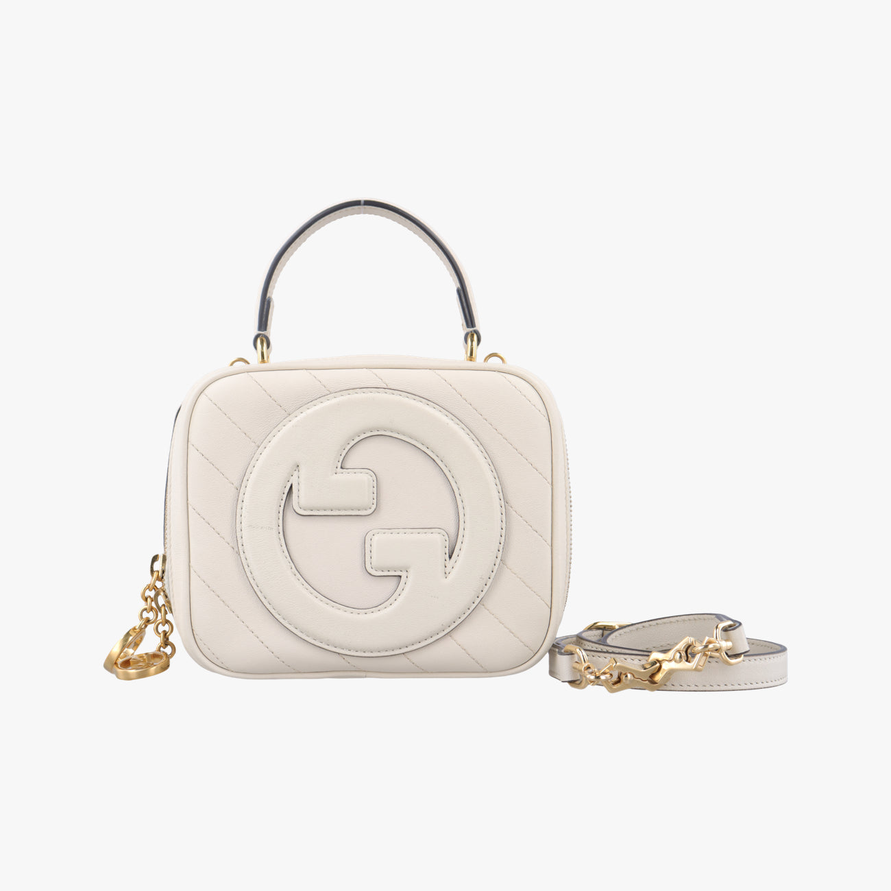 Vintage Gucci Blondie White Leather 744434 shoulderbag | stylenewstar