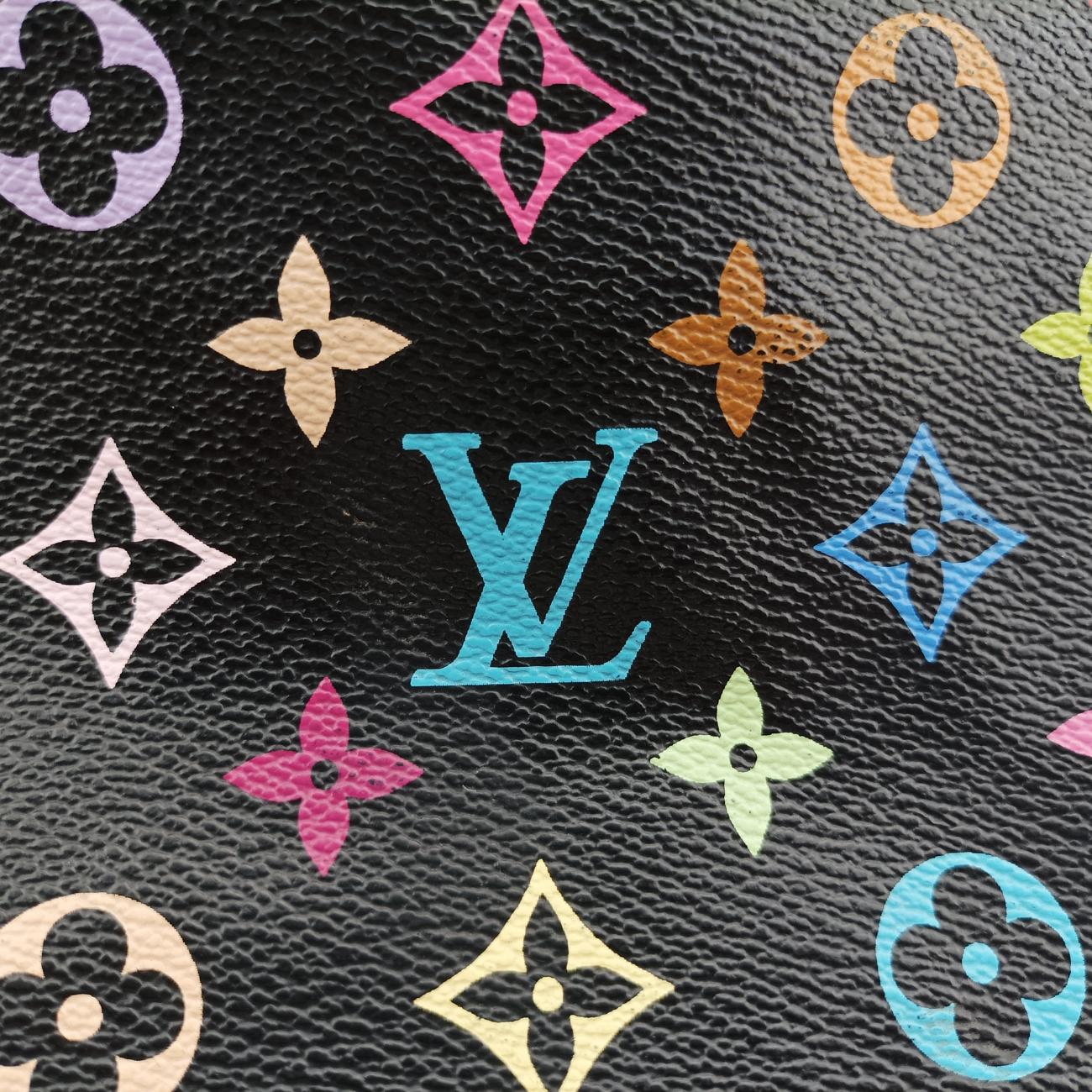 Pre-owned Louis Vuitton Lodge GM Noir   Monogram Multicolor M40052 shoulderbag | stylenewstar