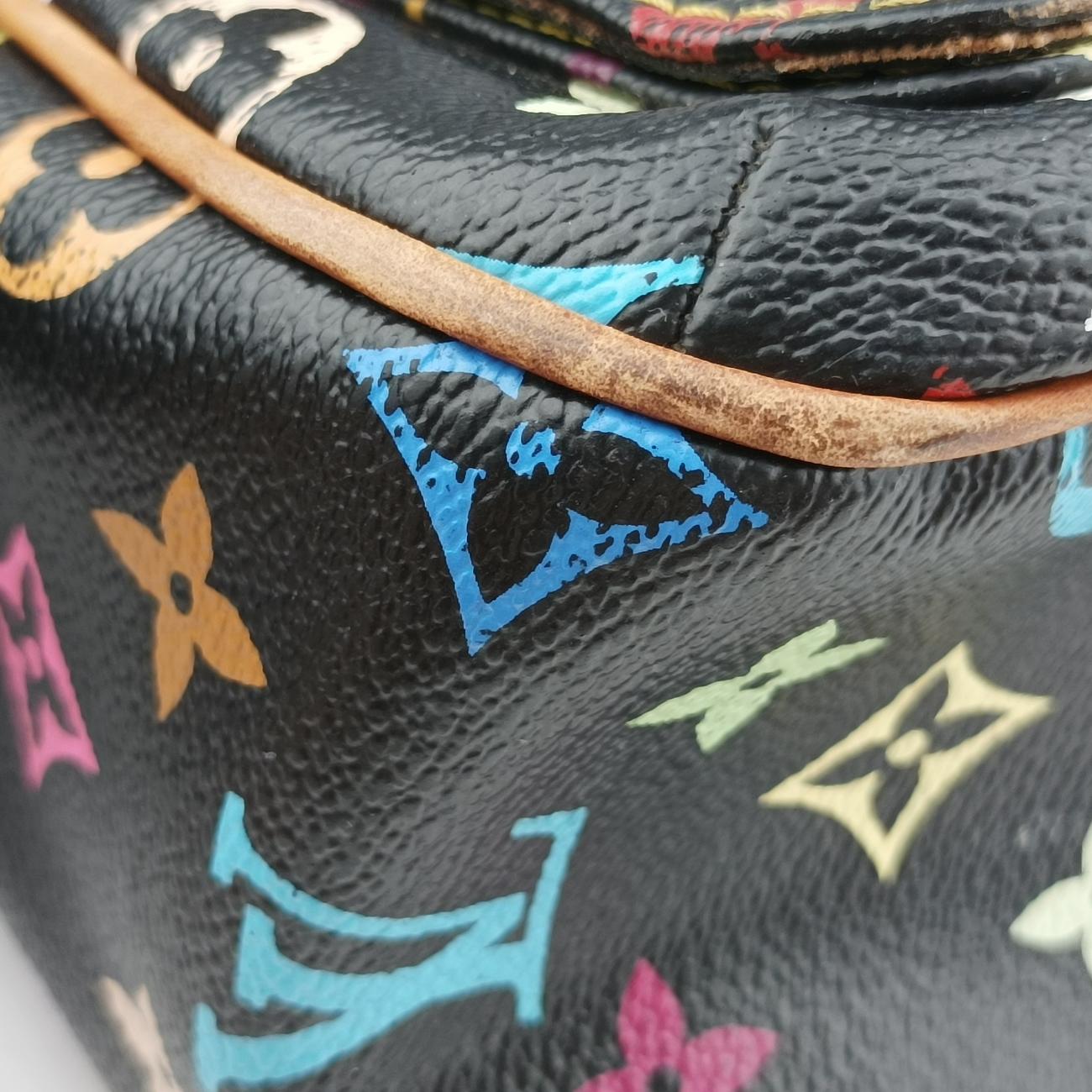 Pre-owned Louis Vuitton Lodge GM Noir   Monogram Multicolor M40052 shoulderbag | stylenewstar