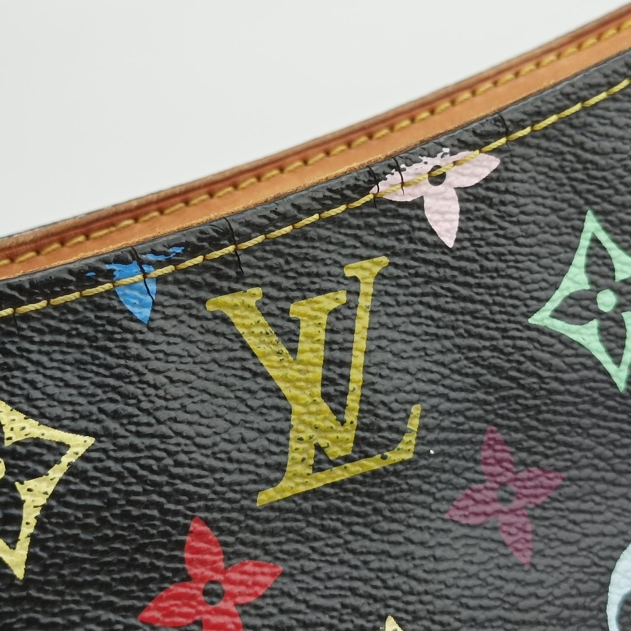 Pre-owned Louis Vuitton Lodge GM Noir   Monogram Multicolor M40052 shoulderbag | stylenewstar