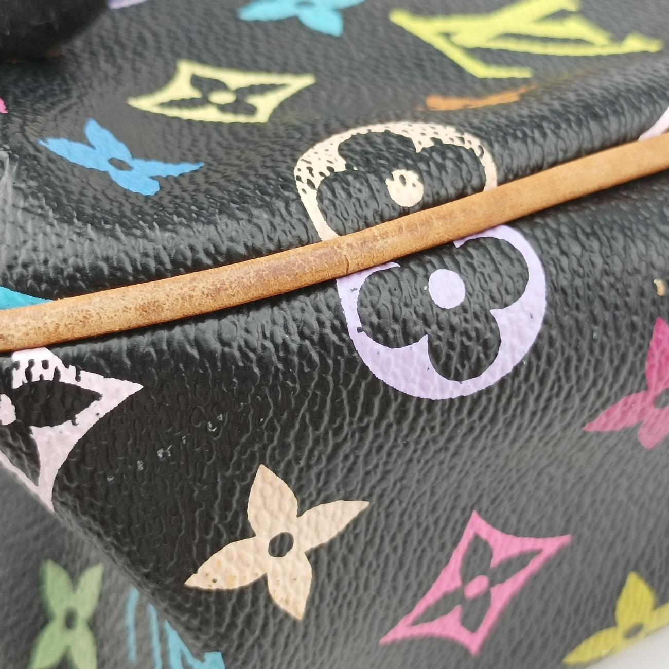 Pre-owned Louis Vuitton Lodge GM Noir   Monogram Multicolor M40052 shoulderbag | stylenewstar